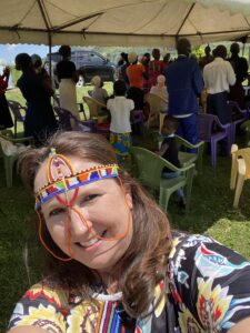 This was a lot of fun! I was presented a Massai Princess Crown.