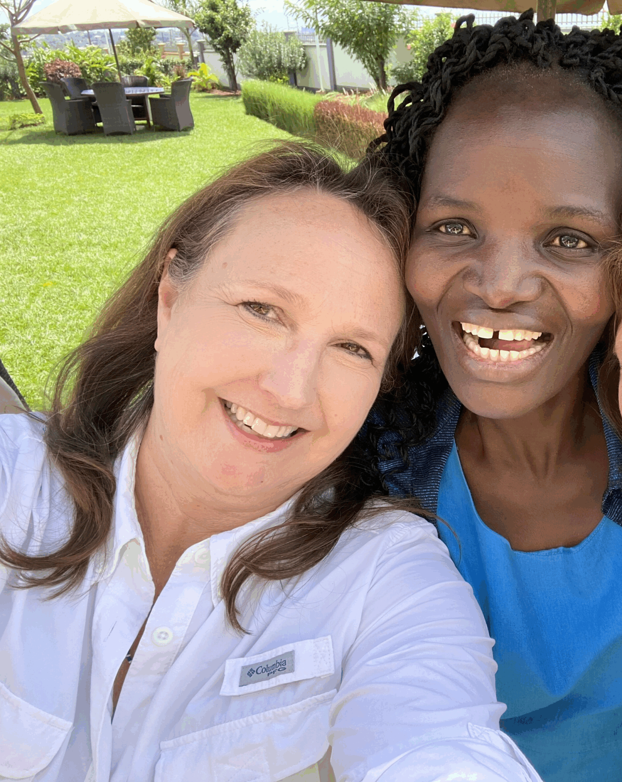 My beautiful and talented interpreter, Lydia.