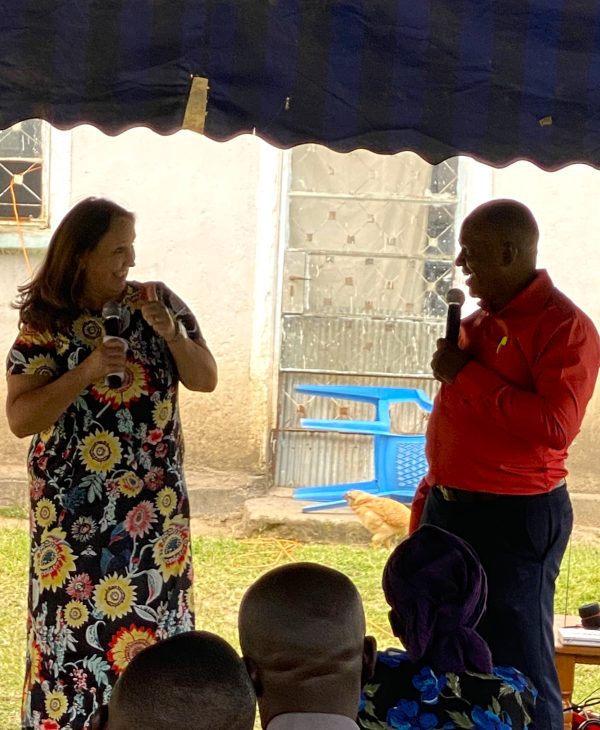 Ministering in Kisumu, Kenya.