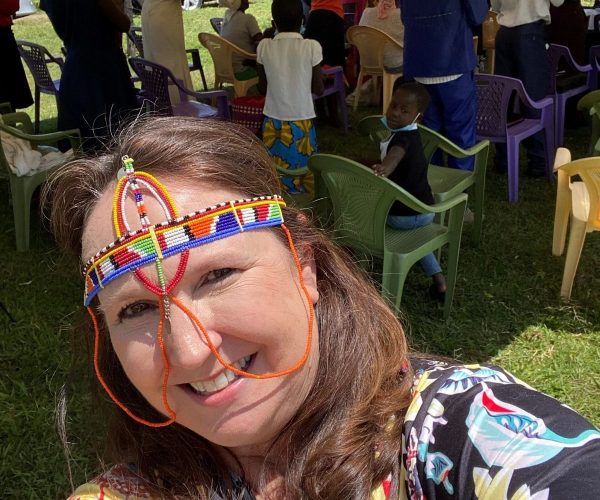 Such a joyful moment—being honored with a Maasai Princess crown was truly a highlight!