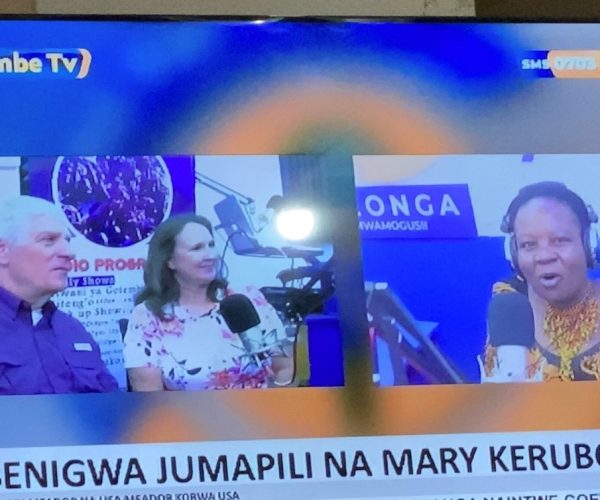 Sharing our story live from Kisii, Kenya.