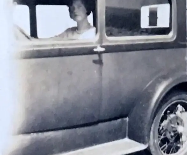 This is one of my incredible grandmothers, whose strength and faith deeply shaped my life and spiritual journey. Her cherished copy of 'He Giveth More Grace' appears in this slideshow.